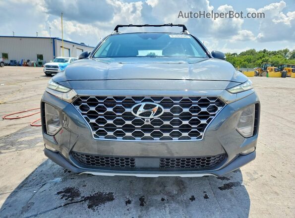 5NMS5CAD7LH178070 2020 HYUNDAI SANTA Gray Front view