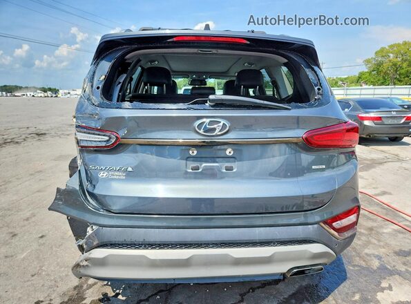 5NMS5CAD7LH178070 2020 HYUNDAI SANTA Gray Rear view