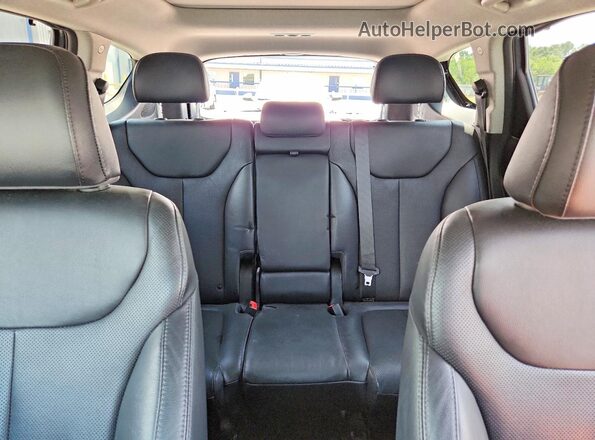 5NMS5CAD7LH178070 2020 HYUNDAI SANTA Gray Rear seats view