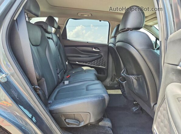 5NMS5CAD7LH178070 2020 HYUNDAI SANTA Gray Rear interior view