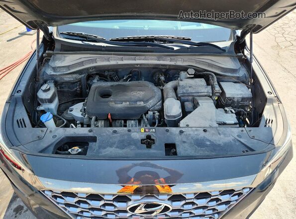 5NMS5CAD7LH178070 2020 HYUNDAI SANTA Gray Engine compartment view