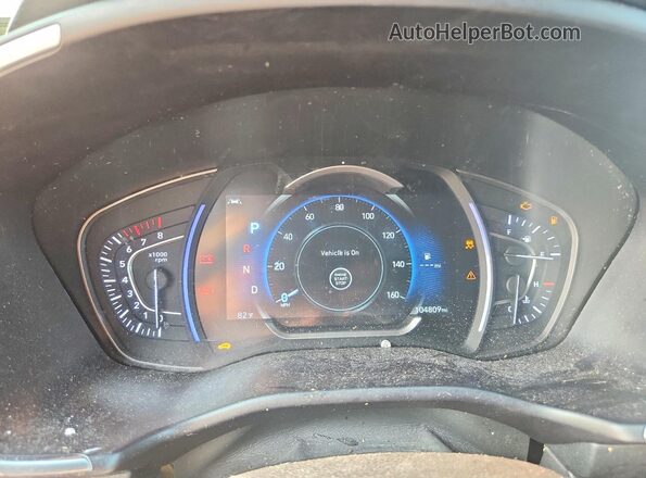 5NMS5CAD9LH197106 2020 HYUNDAI SANTA Black Vista del cuadro de instrumentos