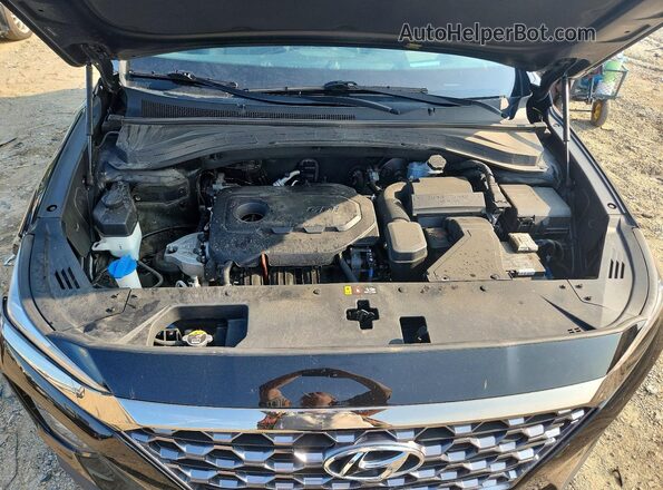 5NMS5CAD9LH197106 2020 HYUNDAI SANTA Black Vista del compartimento del motor
