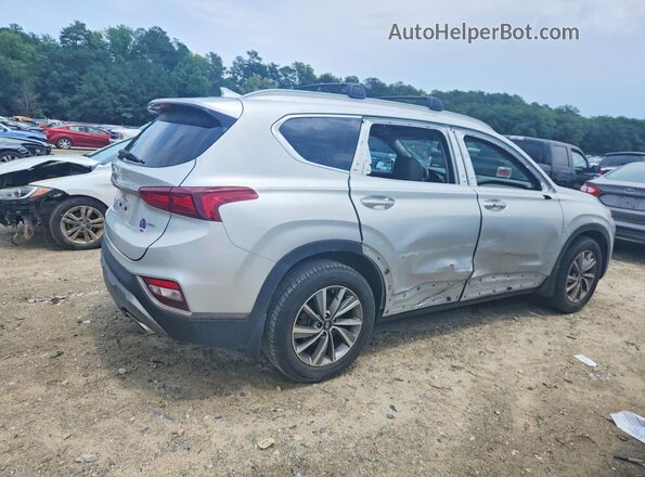 5NMS5CADXLH170433 2020 HYUNDAI SANTA Silver Tył prawy