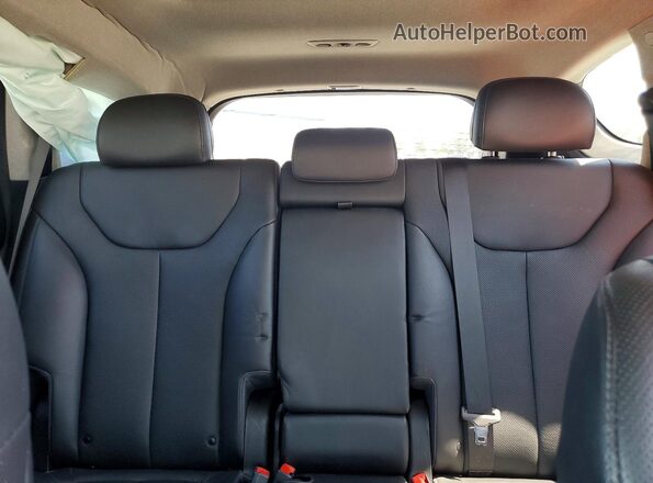5NMS5CADXLH246927 2020 HYUNDAI SANTA Black Вид задніх сидінь