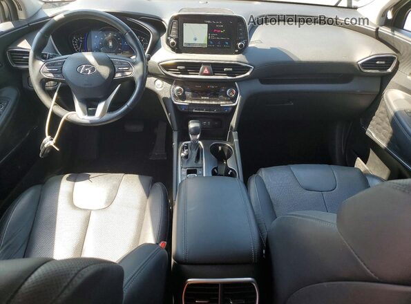 5NMS5CADXLH246927 2020 HYUNDAI SANTA Black Вид панелі приладів