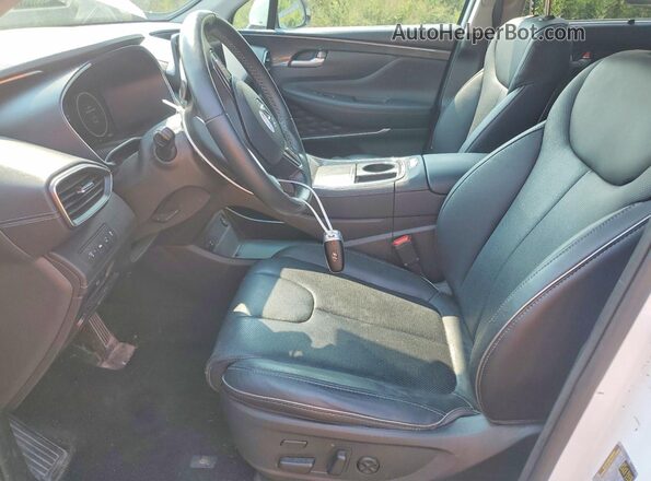 5NMS5DA14PH002997 2023 HYUNDAI SANTA White Вид салону спереду