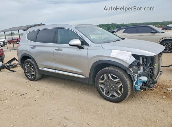 5NMS5DA17PH003612 2023 HYUNDAI SANTA Silver Передня права чверть