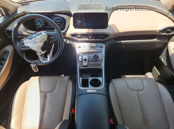 5NMS5DA17PH005134 2023 HYUNDAI SANTA White Vista del salpicadero
