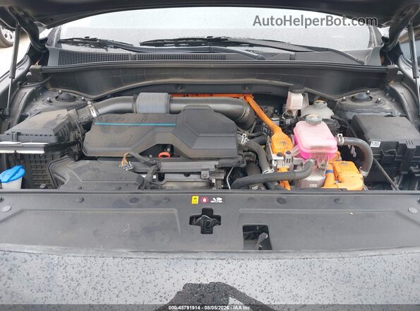 5NMS5DA17PH007076 2023 HYUNDAI SANTA FE HYBRID Black Widok z tyłu