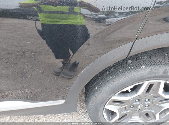 5NMS5DA17PH007076 2023 HYUNDAI SANTA FE HYBRID Black Widok z przodu