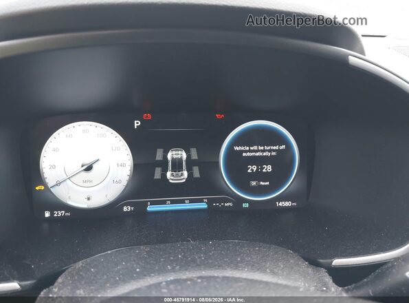 5NMS5DA17PH007076 2023 HYUNDAI SANTA FE HYBRID Black Widok tylnych siedzeń