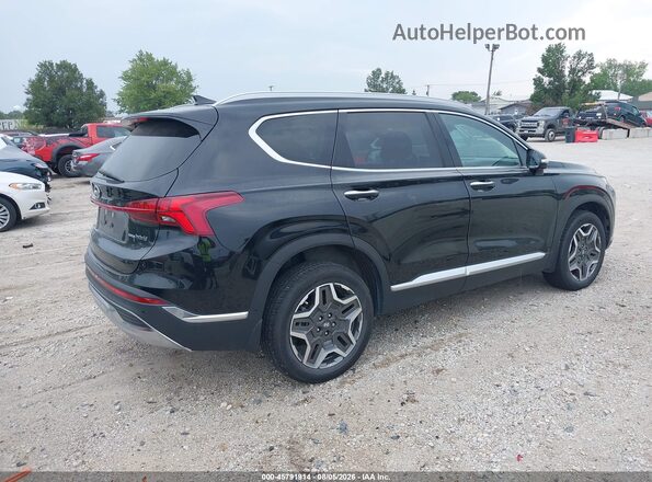 5NMS5DA17PH007076 2023 HYUNDAI SANTA FE HYBRID Black Tył prawy