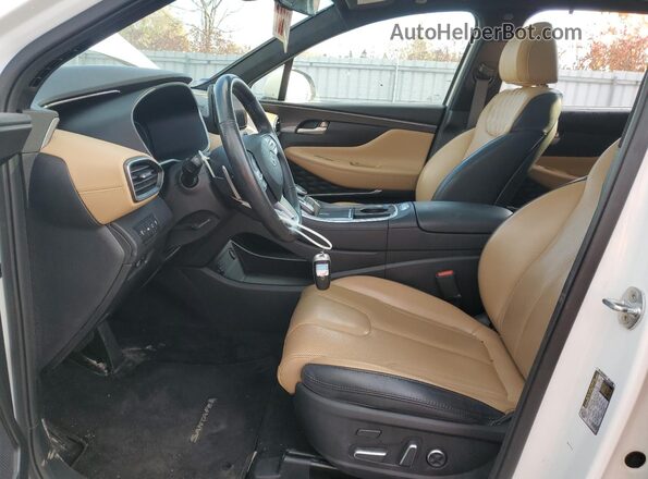 5NMS5DAL0MH334433 2021 HYUNDAI SANTA White 