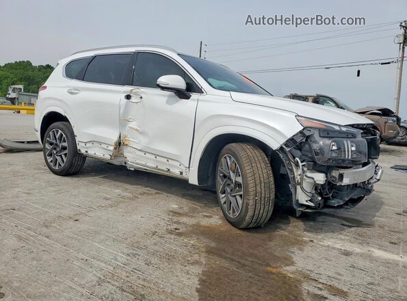 5NMS5DAL0MH349210 2021 HYUNDAI SANTA White Delantero derecho