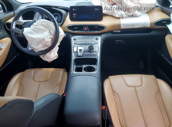 5NMS5DAL0MH349210 2021 HYUNDAI SANTA White Vista del salpicadero
