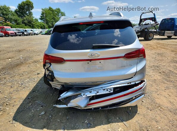 5NMS5DAL1PH582145 2023 HYUNDAI SANTA Silver Widok z tyłu