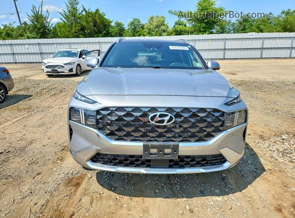 5NMS5DAL1PH582145 2023 HYUNDAI SANTA Silver Widok z przodu