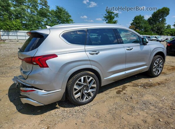5NMS5DAL1PH582145 2023 HYUNDAI SANTA Silver Tył prawy