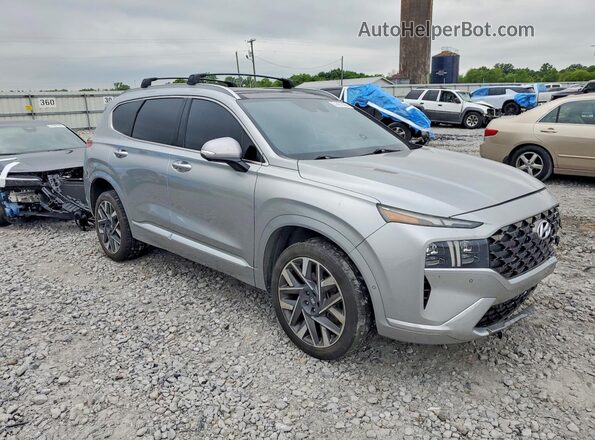 5NMS5DAL4MH365278 2021 HYUNDAI SANTA Silver Front right