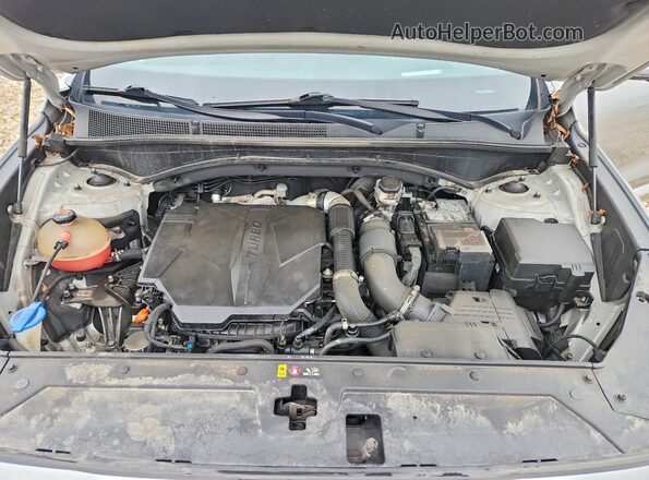 5NMS5DAL4MH366897 2021 HYUNDAI SANTA Gray Вид підкапотного простору