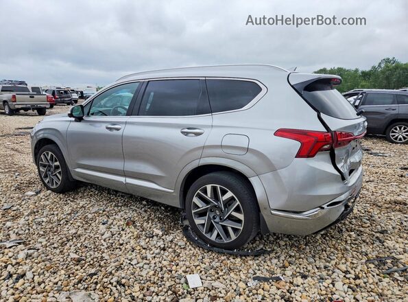 5NMS5DAL4MH366897 2021 HYUNDAI SANTA Gray Задня ліва чверть