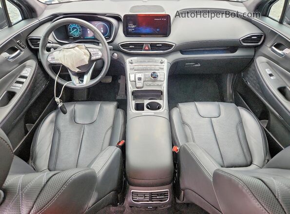 5NMS5DAL4PH599389 2023 HYUNDAI SANTA Gray წინა პანელის ხედი