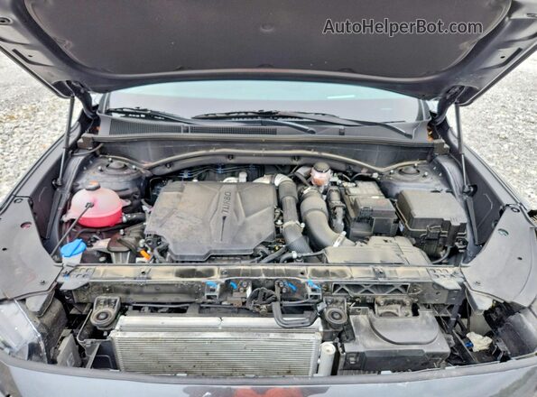 5NMS5DAL4PH599389 2023 HYUNDAI SANTA Gray ძრავის განყოფილების ხედი