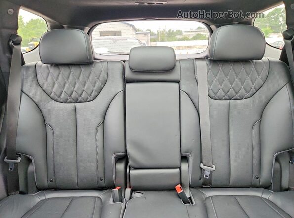 5NMS5DAL4PH599389 2023 HYUNDAI SANTA Gray უკანა სავარძლების ხედი