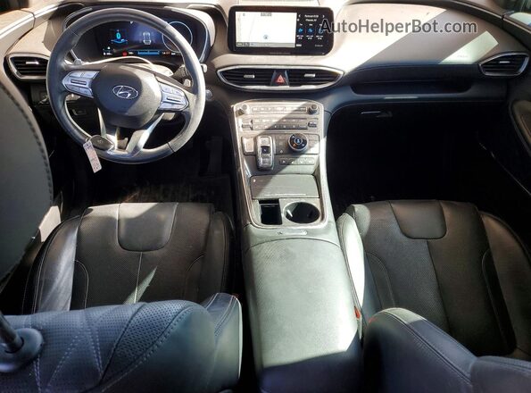 5NMS5DAL5PH487846 2023 HYUNDAI SANTA Charcoal Dashboard view