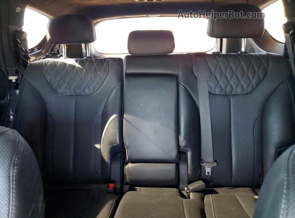 5NMS5DAL5PH487846 2023 HYUNDAI SANTA Charcoal Rear seats view