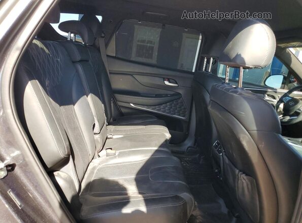 5NMS5DAL5PH487846 2023 HYUNDAI SANTA Charcoal Вид задньої частини салону