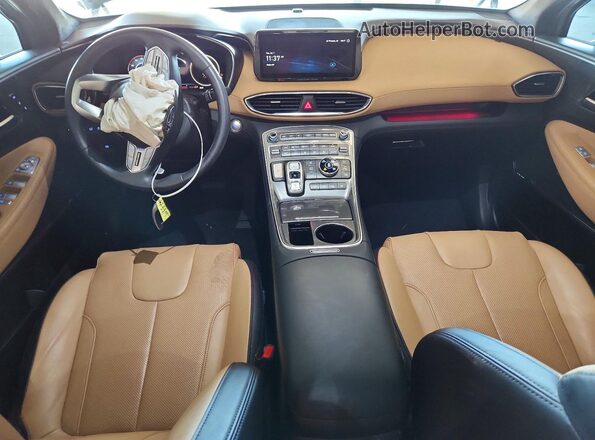 5NMS5DAL5PH635784 2023 HYUNDAI SANTA Gray Widok deski rozdzielczej