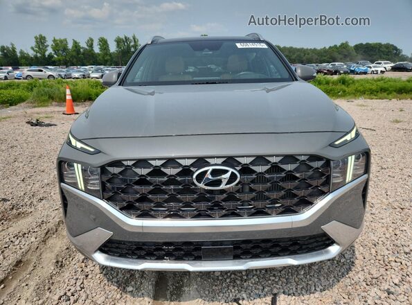 5NMS5DAL6PH587812 2023 HYUNDAI SANTA Gray Widok z przodu