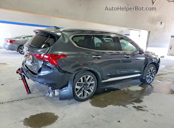 5NMS5DAL7PH557153 2023 HYUNDAI SANTA Black Հետևի աջ