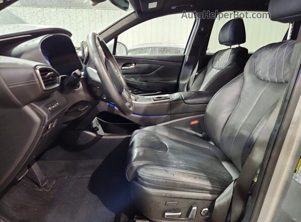 5NMS5DAL7PH606478 2023 HYUNDAI SANTA Silver წინა სალონის ხედი