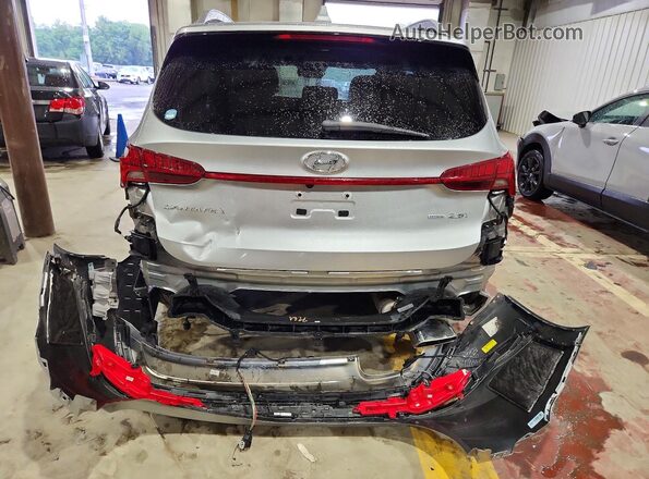 5NMS5DAL7PH606478 2023 HYUNDAI SANTA Silver უკანა ხედი
