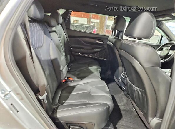 5NMS5DAL7PH606478 2023 HYUNDAI SANTA Silver უკანა სალონის ხედი