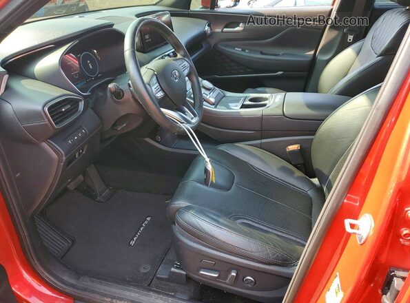 5NMS5DAL9MH347536 2021 HYUNDAI SANTA Red Սալոնի դիմացի տեսք