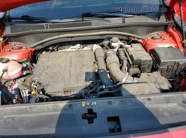 5NMS5DAL9MH347536 2021 HYUNDAI SANTA Red Շարժիչի բաժամունքի տեսք