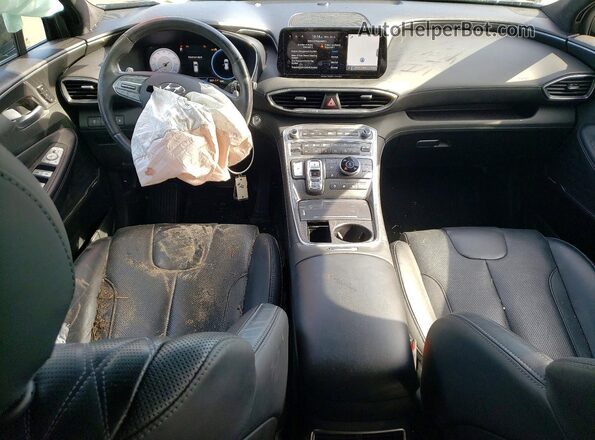 5NMS5DALXPH556269 2023 HYUNDAI SANTA Black წინა პანელის ხედი