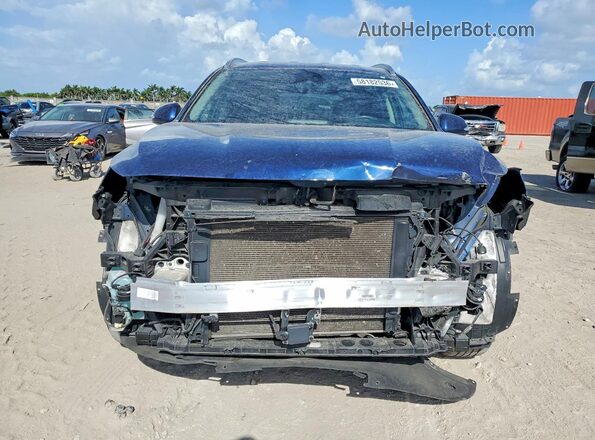 5NMS64AJ1MH366822 2021 HYUNDAI SANTA Blue Widok z przodu