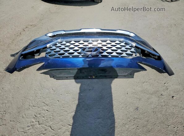 5NMS64AJ1MH366822 2021 HYUNDAI SANTA Blue Widok naklejki z numerem VIN