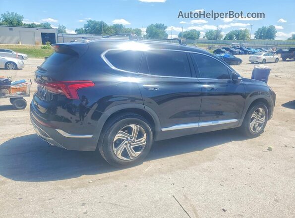 5NMS64AJ1NH386814 2022 HYUNDAI SANTA Black Rear right