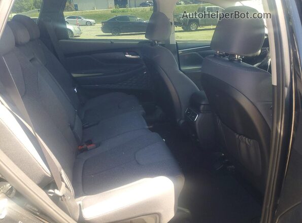 5NMS64AJ1NH386814 2022 HYUNDAI SANTA Black Rear interior view