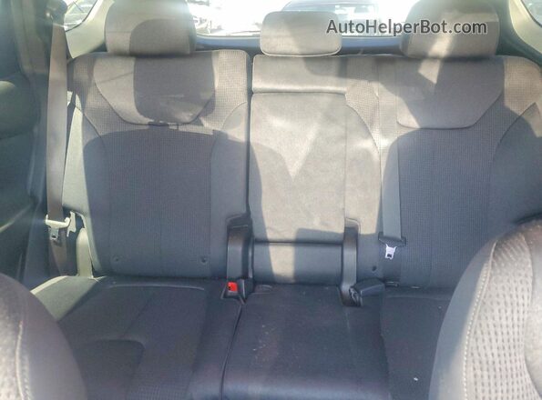 5NMS64AJ1NH386814 2022 HYUNDAI SANTA Black Rear seats view