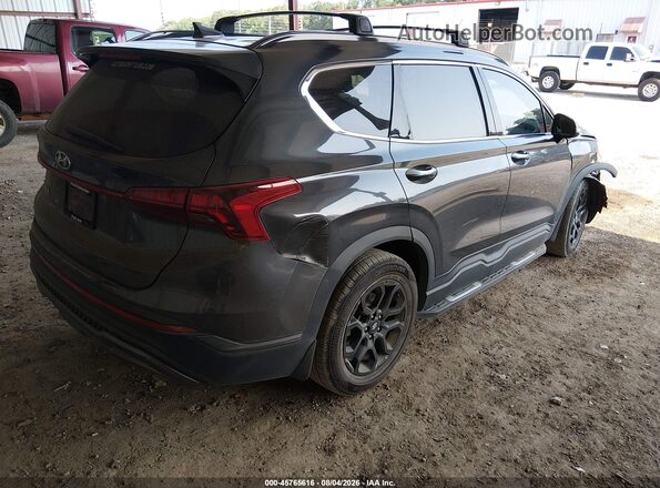 5NMS64AJ4NH383051 2022 HYUNDAI SANTA FE Gray Trasero derecho