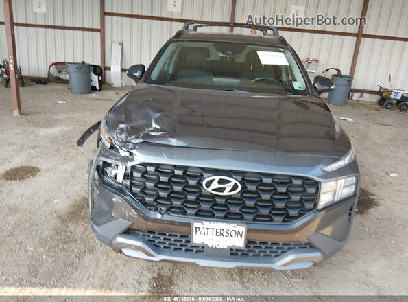 5NMS64AJ4NH383051 2022 HYUNDAI SANTA FE Gray Vista del cuadro de instrumentos