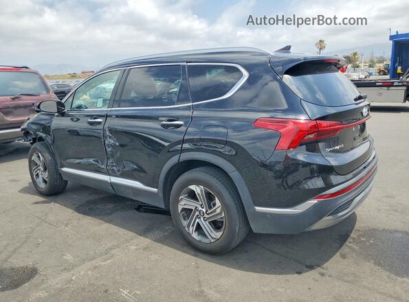 5NMS64AJ6MH336926 2021 HYUNDAI SANTA Black უკანა მარცხენა