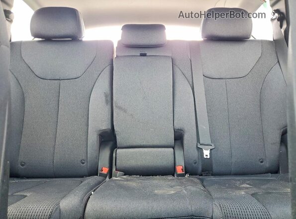 5NMS64AJ6MH336926 2021 HYUNDAI SANTA Black უკანა სავარძლების ხედი